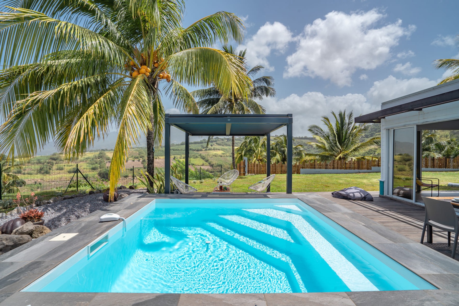 Le Carbet - Villa 2 chambres avec piscine